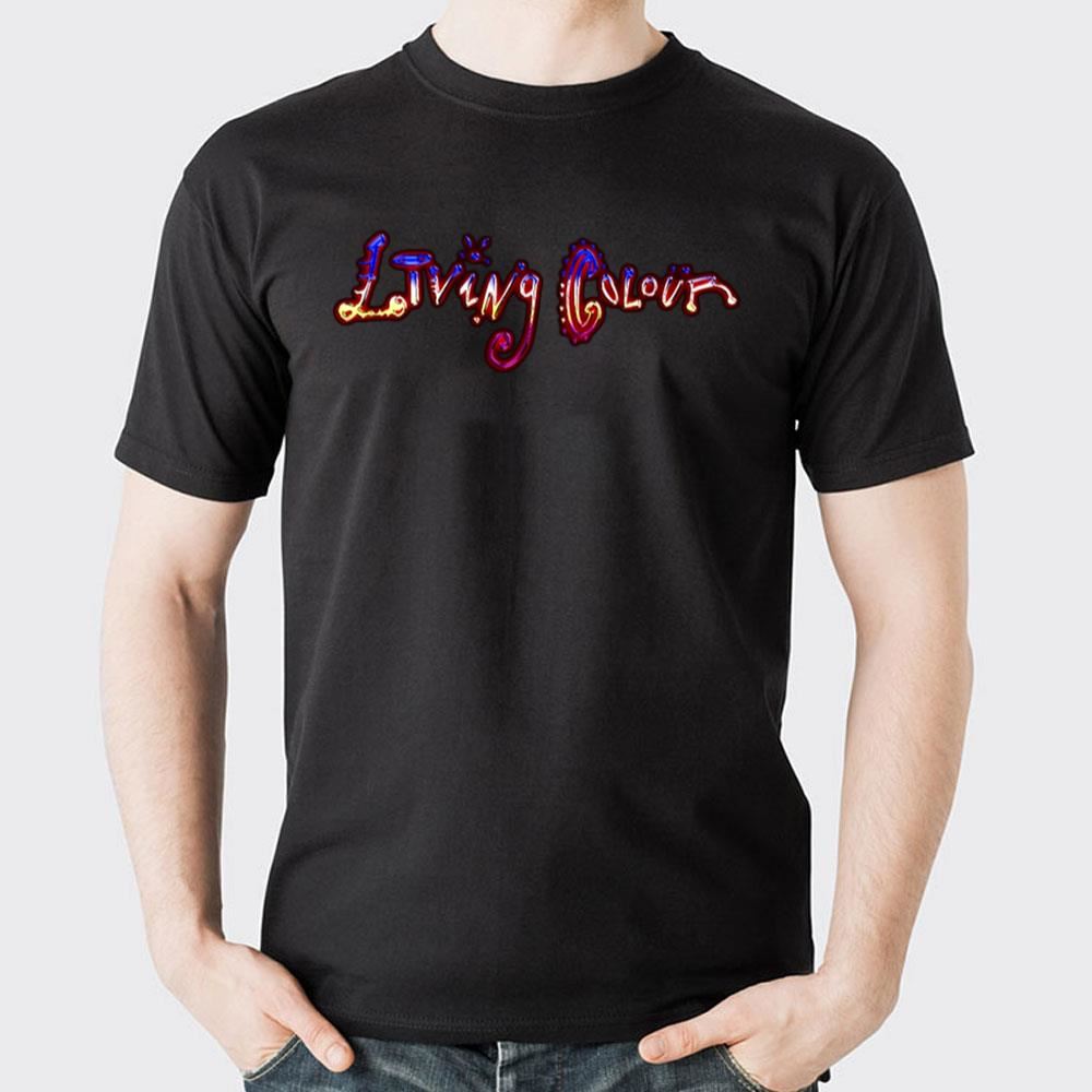 Band Rock Logo Music Graphic Living Colour Trending Style